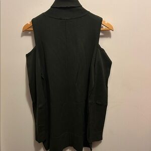 KATHERINE BARCLAY MONTREAL green cowl neck sweater in size M/M.